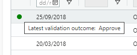 Latest validation outcome: approve