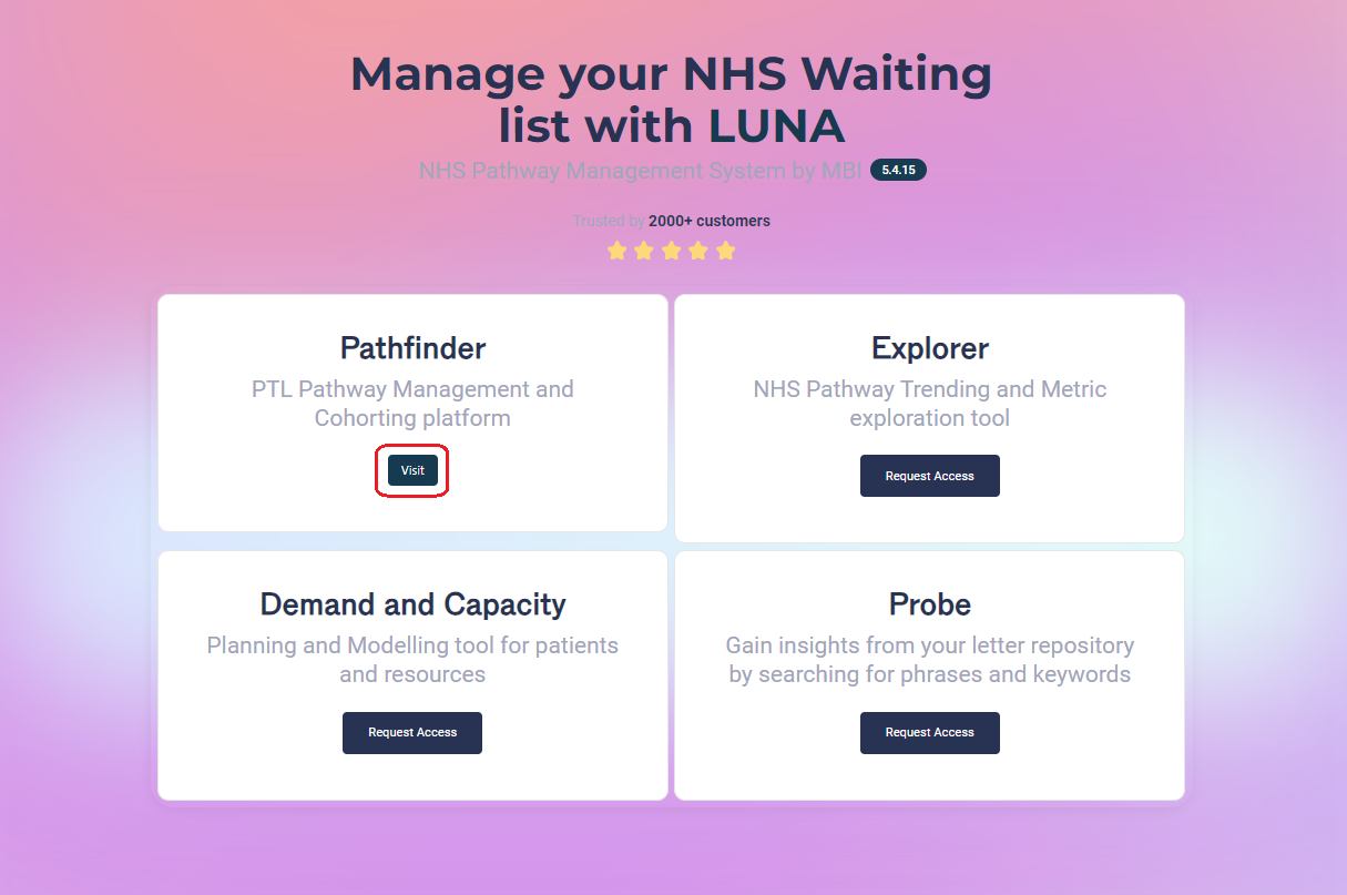 Enterprise Landing Page