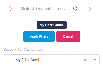 Load Filter Combination Modal